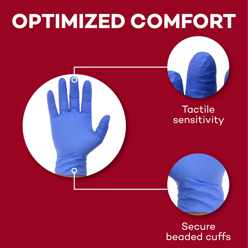 Dealmed Medical Exam Gloves â€“ 200 Count XS Nitrile Gloves, Disposable Non-Irritating Latex Free, Multi-Purpose Use for a First Aid Kit and Medical Facilities - Image 4